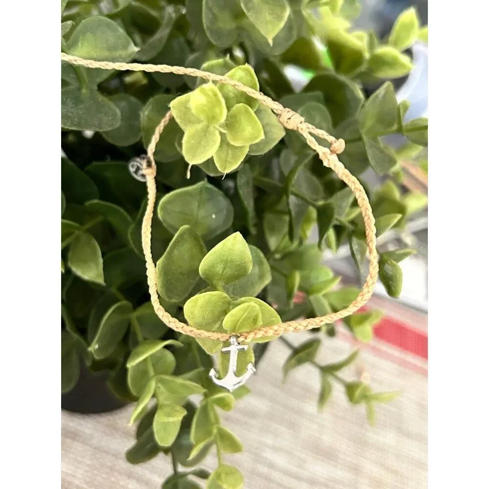 Pura‎ Vida Silver Anchor Bracelet